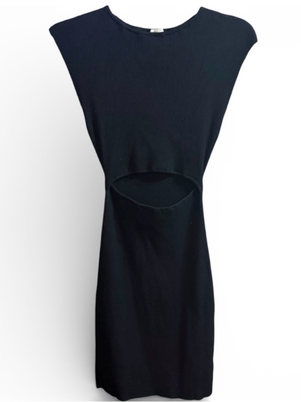 Aritzia Wilfred Free Cut Out Knit Tank Mini Dress - Picture 4 of 6